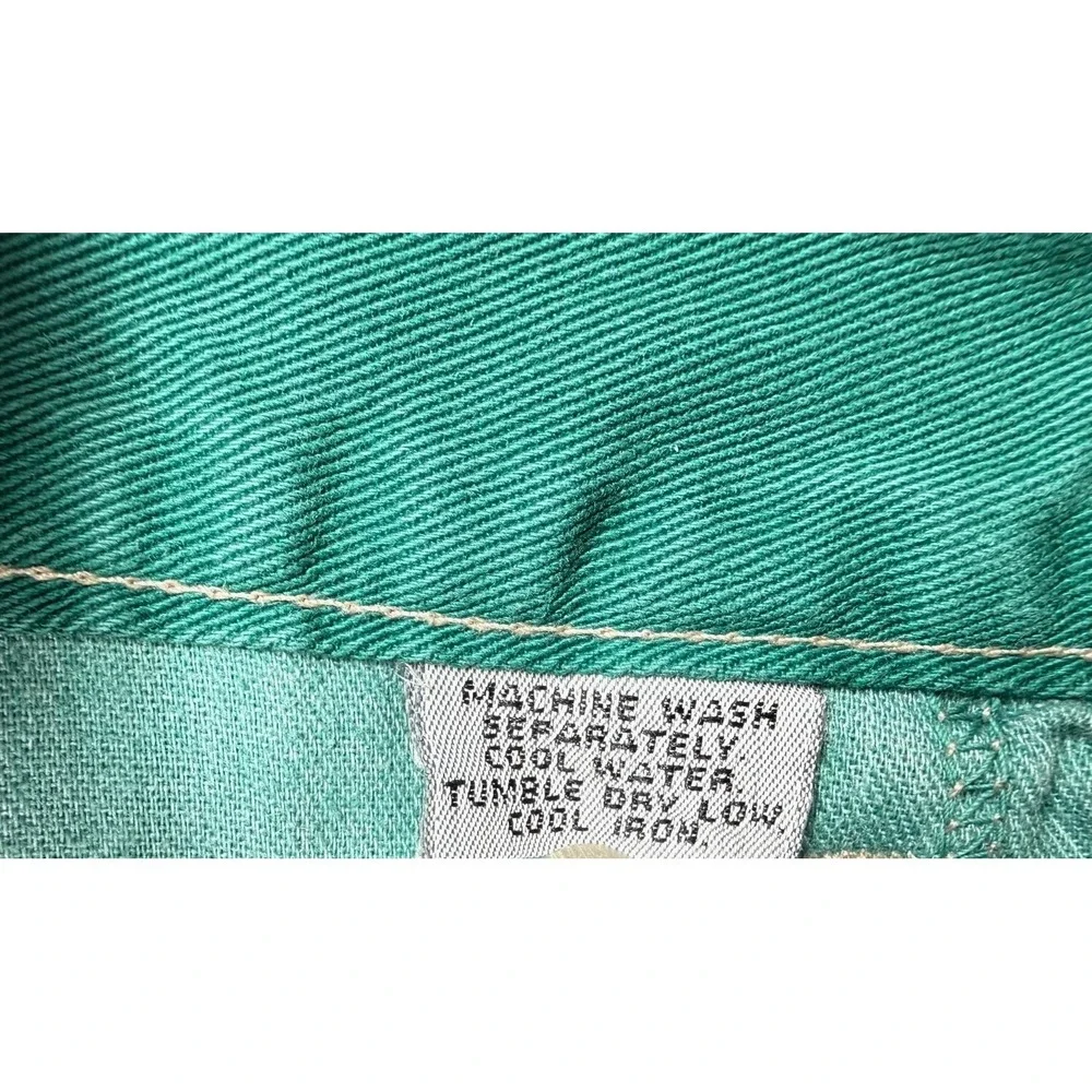Vintage Marithe Francois Girbaud Shorts Men's 34 Green Carpenter Y2K USA
